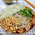 在宅勤務のおじさん's cooksnap of when they made ぶっかけとろろ蕎麦.