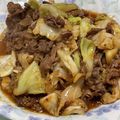 pomponn's cooksnap of when they made ■めちゃ旨！牛肉とキャベツのスタミナ炒め.