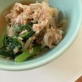 105♡'s cooksnap of when they made 簡単に出来る！旨辛もやしツナナムル♡.