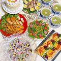 なつき☆ミ's cooksnap of when they made レインボーロール寿司.