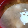 あゆたっくん's cooksnap of when they made 長芋とあおさのお味噌汁.