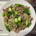 Reo14☆'s cooksnap of when they made 豚バラとオクラの中華炒め.