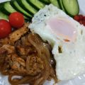 ささささ＆＊'s cooksnap of when they made 玉ねぎで量増し！豚こまポークチャップ.