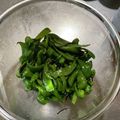 kyochan616's cooksnap of when they made 調味料いらず！ピーマンの塩昆布和え.