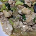 じゅんともた's cooksnap of when they made ♪チンゲンサイと鶏肉の塩炒め♪.
