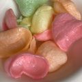 ★☆みーじゅん★☆'s cooksnap of when they made ノンオイル♪レンジで出来るエビせんべい✡.