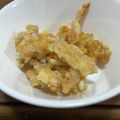 はるーら's cooksnap of when they made 捨てないで！ささみの筋でおつまみから揚げ.