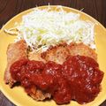 しゅがーぐらいだー's cooksnap of when they made バジルとチーズのポークカツレツ.