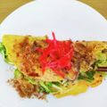 真理子よ's cooksnap of when they made 千切りキャベツのとん平焼き.