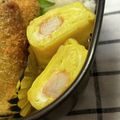 ゆうっちママ's cooksnap of when they made お弁当に♡カニカマ入りだし巻き玉子.