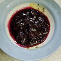 MUJIRUSI☆'s cooksnap of when they made ブルーベリージャム 簡単手作り.
