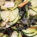 よこちよちこ's cooksnap of when they made 塩もみ無し☆きゅうり&竹輪☆わかめ常備菜.