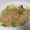 きらり流れ星's cooksnap of when they made おつまみに★しらたきとねぎのピリ辛炒め.