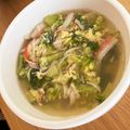 メイプルママ☆'s cooksnap of when they made ブロッコリーとかにかまと卵のスープ.