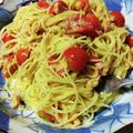 純子50Plus's cooksnap of when they made 夏に食べたい！トマトとツナの冷製パスタ.