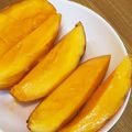 summer813's cooksnap of when they made マンゴー♬無駄なく食べる切り方。.