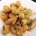 ゆるмαмα's cooksnap of when they made 新味！オクラの唐揚げ.