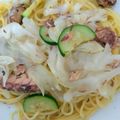 keroko27's cooksnap of when they made サバ缶とキャベツのペペロンチーノ☆.