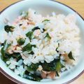 クック1AUP7L☆'s cooksnap of when they made しゃけワカメごはん.