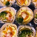 fujiaya126's cooksnap of when they made 餃子の皮で作る簡単キッシュ.