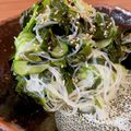 あっちゃんキッチン♪'s cooksnap of when they made きゅうり*わかめ*春雨の酢の物.