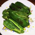 青森在住's cooksnap of when they made 焼きピーマン.
