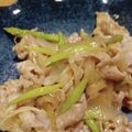 きゃらめる号's cooksnap of when they made 豚バラとアスパラのさっぱりうま塩炒め☆.