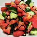 ソイマム's cooksnap of when they made トマトと叩きキュウリの塩昆布和え.