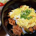 雪天々's cooksnap of when they made ピリ辛ニラ豚のふんわり卵乗せ.