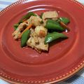 Laufen's cooksnap of when they made ホルモンとピーマンの味噌柚子胡椒炒め.