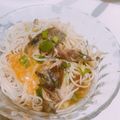 ゆっぽ's cooksnap of when they made サバ缶と納豆で♪簡単栄養うどん.
