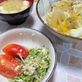 ＊ｎｏａ＊”'s cooksnap of when they made 水菜と豆腐の梅和風サラダ.