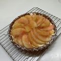 nanachami's cooksnap of when they made 暑い夏に！さっぱり桃のヨーグルトタルト.