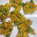 ☆あさ's cooksnap of when they made コーンと枝豆のかき揚げ ♡(❊´︶`❊).