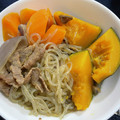 よによ's cooksnap of when they made ☆かぼちゃで肉じゃが風☆.