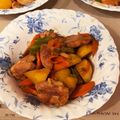 もりしげ屋's cooksnap of when they made 鶏もも肉とじゃがいもの甘辛炒め★動画あり.