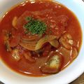 ばたみそーぱん☆'s cooksnap of when they made たった10分！鶏とトマトの煮込み.