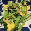 おかすんよ's cooksnap of when they made 簡単副菜☆小松菜としらすの炒め物.
