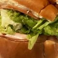 ☆ごはんできた☆'s cooksnap of when they made サラダとトマトのサンドイッチ.
