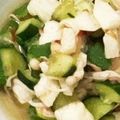 ☆ごはんできた☆'s cooksnap of when they made 長芋とオクラのおかか和え.