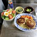 ebipeco's cooksnap of when they made 簡単！ふわふわハンバーグ♪.