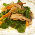 しーてっぷ's cooksnap of when they made ポン酢で爽やか★舞茸とピーマンの炒め物.