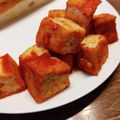 ばたみそーぱん☆'s cooksnap of when they made 厚揚げ豆腐のケチャップ焼き.