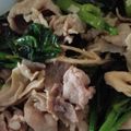 あかぷり's cooksnap of when they made ツルムラサキのオイスターソース炒め.