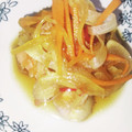 ちゃちゅ2's cooksnap of when they made 簡単！銀鮭の南蛮漬け.