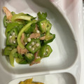 ☆てっこ☆'s cooksnap of when they made おくらときゅうりの和え物♪.