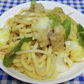ととろ＆めい's cooksnap of when they made 津山名物　ホルモンうどん.