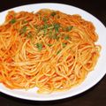 タワ師's cooksnap of when they made パスタや焼きそばを速攻ソースに絡める裏技.