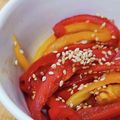よるおそ's cooksnap of when they made パプリカ・カラーピーマンのきんぴら.