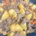サヤミン料理研究所♡'s cooksnap of when they made ご飯が進む⭐じゃがいもと牛肉の甘辛.